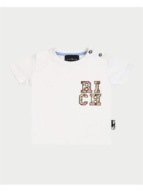 Ensemble t-shirt et bermuda pour enfant John Richmond JOHN RICHMOND | RIP25050CJWHITE